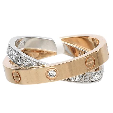 cartier love band with engagement ring|cartier love ring diamond quality.